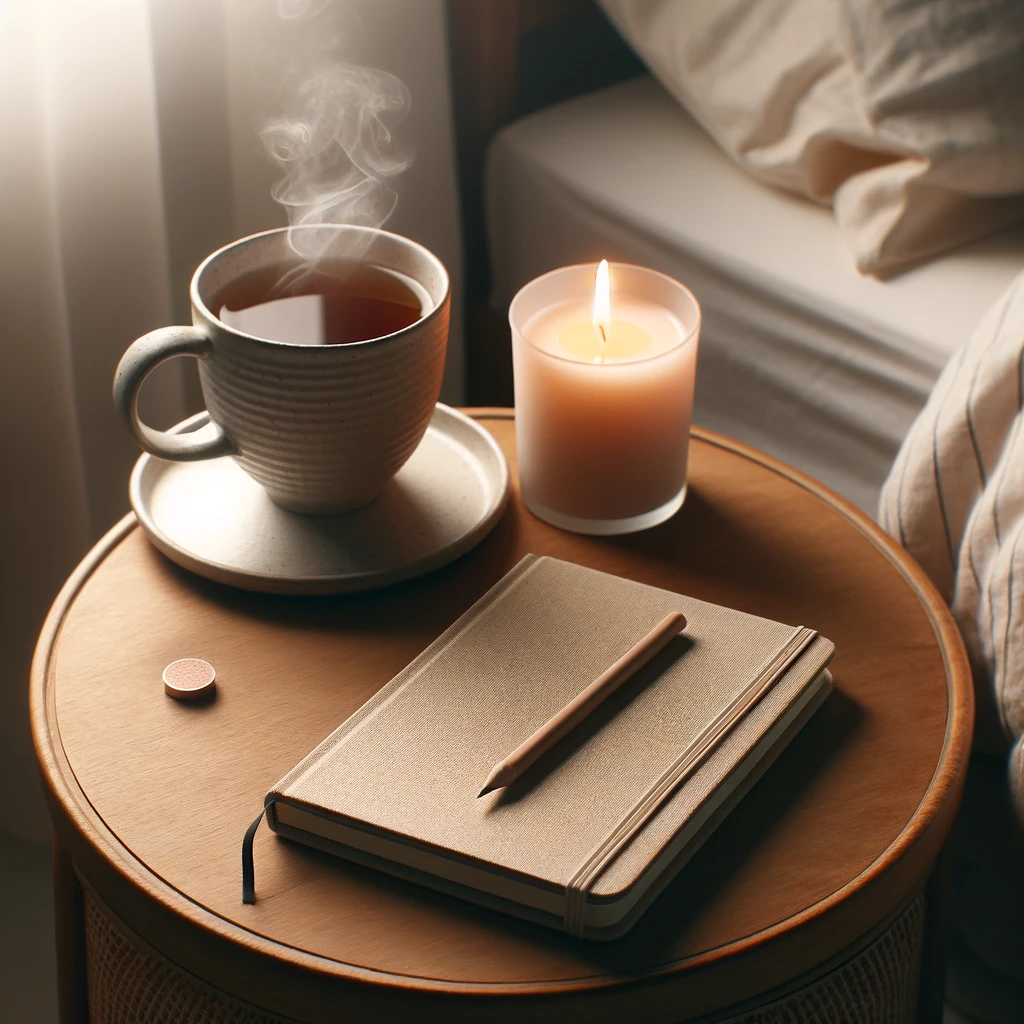 Table bougie the calme